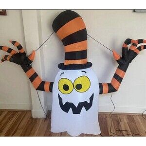 Inflatable Ghost 5” Halloween Yard Decor Decoration